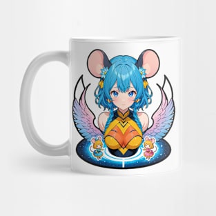 Mouse hamster cute girl Mug